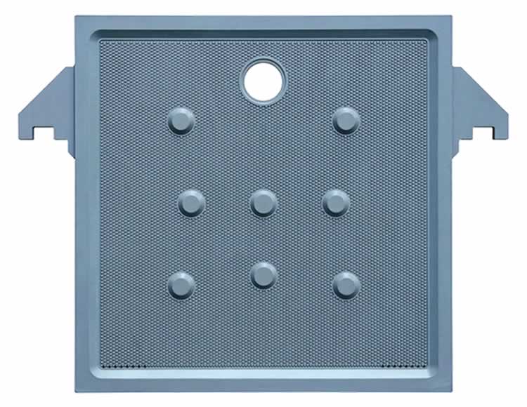 Plaque filtrante à membrane haute pression modèle 2500